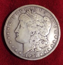 1901-O $1 Morgan Silver Dollar~Nice Toning  - £66.88 GBP