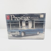 Vintage Amt Ertl Prestige 1965 Lincoln Continental 1/25 Model Kit Sealed 6504 - $111.27