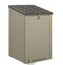 Outdoor Living BoxGuard Large Lockable Package Delivery and Storage Box Tan - £81.97 GBP