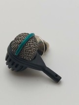 Microphone Lapel Pin Vintage Pinchback  - $24.55