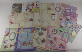 Scrapbook Lot Pages Winnie The Pooh Stickers 8.5x 11 Refill Pages Frame ... - $34.60