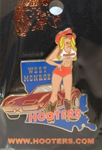 Hooters Corvette Stingray West Monroe LA Louisiana Sexy Cowboy Girl Pin Hat New - £21.92 GBP