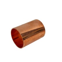 1-3/8” Straight Copper Coupling Sweat Sockets Without Tube Stop CxC Pipe Fitting - £7.90 GBP