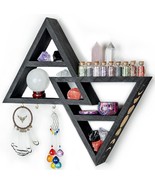 Crystal Organizer Shelf For Living Room, Bedroom, And Bathroom - Black Moon - £32.01 GBP