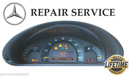 MERCEDES BENZ W203 C230 C240 C320 INSTRUMENT SPEEDOMETER CLUSTER -REPAIR... - £130.53 GBP