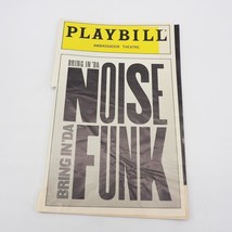 Playbill Theater Program Bring In Da Noise Bring In Da Funk Ambassador T... - $14.84