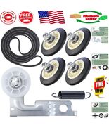 LG Kenmore Dryer Repair Kit - Drum Rollers, Belt &amp; Idler Pulley Included - $79.72 CAD