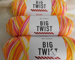 Big Twist Value lot of 3 Warm Brights Dye Lot 455647 - $19.49