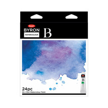 Jasart Byron Watercolour Paint Set 12mL (Pack of 24) - $46.60