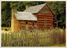 Pioneer Farmstead The Great Smoky Mountains Collection Postcard PC514 - £3.94 GBP