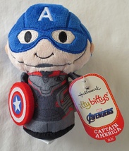 Hallmark Itty Bittys Marvel Avengers Captain America Plush - £7.95 GBP