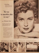 1953 Print Ad Lux Beauty Bar Soap Movie Actress Deborah Kerr - £12.21 GBP