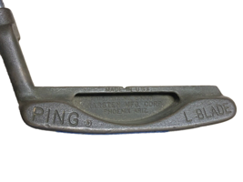Ping L-Blade Putter Karsten Mfg. Corp Phoenix ARIZ 35&quot; Vintage Ping-Man ... - £38.80 GBP