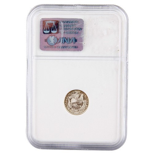 1832 H10C Half Dime Graded by NGC as MS64 Old Holder Key Date Item image 2