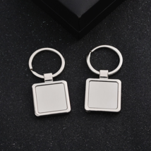 YZN Metal keychain, silver, set of two - $13.99