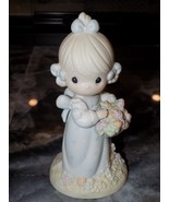 Precious Moments&quot;Take Time to Smell The Flowers&quot; Figurine #524387 - $30.83 CAD