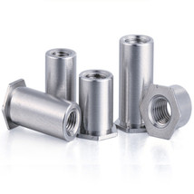 1000pcs SO4-8632-34 Thru-hole Threaded Standoffs Crossing Crimped Col Standoff image 2
