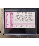 JERRY GARCIA BAND - VINTAGE APR 25, 1992 SAN JOSE STATE UNIV. TICKET STUB - €8,55 EUR