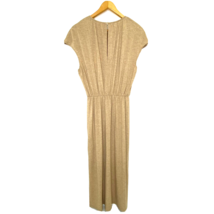 WAYF Cap Sleeve Knit Dress Womens size Small Maxi Dress Pullover Khaki B... - £21.57 GBP