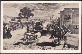 Wesley Ruggles &quot;Arizona&quot; 1940 World Premier Jean Arthur Movie Postcard  - £12.39 GBP