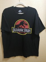 Men&#39;s Jurassic Park Distressed T-Rex Logo T-Shirt XL - £8.50 GBP
