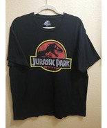 Men&#39;s Jurassic Park Distressed T-Rex Logo T-Shirt XL - £8.39 GBP