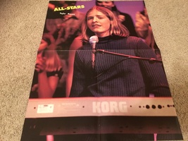 Spice Girls Taylor Hanson teen magazine poster clipping bright lights on... - $5.00