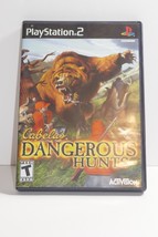 Cabela&#39;s Dangerous Hunts (Sony PlayStation 2, 2003) COMPLETE - $7.99