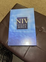 NIV Study Bible Zondervan 2002 Hardcover Like New - £9.49 GBP