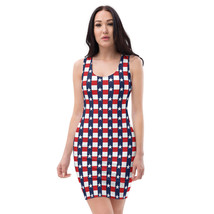Red White &amp; Blue  Dress-4th of July Dress-Independence Day-Fireworks-Sta... - $36.50