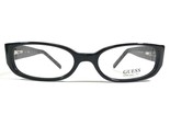 GUESS GU 1386 BLK Brille Rahmen Schwarz Rechteckig Voll Felge 52-17-130 - $46.39