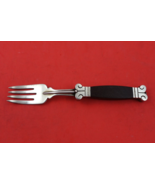 Aztec by Hector Aguilar Mexican Sterling Silver Salad Fork with Wood Han... - £302.14 GBP