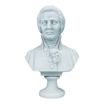 Mozart Head Bust Composer Musician Classic Music Cast Marble Sculpture S... - $106.52