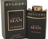 BVLGARI MAN IN BLACK 3.4 oz / 100 ml Eau De Parfum Men Cologne Spray - £87.02 GBP