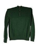 Haggar Clothing Men&#39;s Green Ribbed Pullover Sweater Size XXL - £11.01 GBP