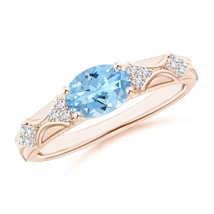 Authenticity Guarantee

ANGARA 1.07 Ct Oval Aquamarine Vintage Style Ring wit... - $1,628.10