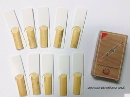 New 10 Pcs Soprano Saxophone Reeds, Strength 2.5 - $9.99