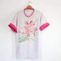 Vintage Floral T Shirt XL - £21.65 GBP