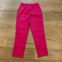 American Sweetheart Pull On Pants ~ Sz M ~ Pink ~ High Rise ~ 29&quot; Inseam  - £17.82 GBP