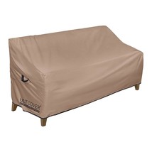 Waterproof Outdoor Sofa Cover - Durable Patio Bench Covers 58W X 28D X 3... - £56.05 GBP