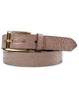 Brooks Brothers Mens Mushroom Brown Genuine Leather Crocodile Emboss, 32... - $80.57 CAD
