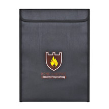 Office Security File Safe Document Storage Fireproof Anti Fire Water Pro... - $23.82
