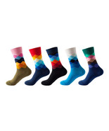 Anysox 5 Pairs One Size 5-11 Mixed Color Set Christmas Cotton Socks Random  - €25,55 EUR