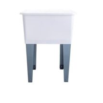 TEHILA 040 US8505WTGR Freestanding Thermoplastic Utility Sink 17.75&#39;&#39; X ... - $74.25