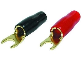 Audiopipe Gold Plated Spade Terminals 8-Gauge (4 Pair) - $56.45 CAD