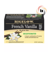 1x Box Bigelow French Vanilla Decaffeinated Black Tea | 20 Per Box | 1.28oz - €9,87 EUR