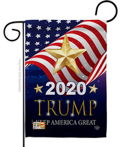 2024 Trump Keep America Great - Impressions Decorative Garden Flag G192181-BO - £15.70 GBP