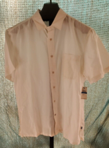 NWT nautica White Button Down Cotton Shirt Mens Size XL St Barts  Short ... - £23.22 GBP