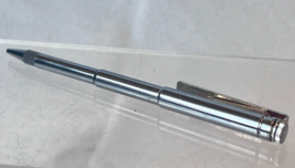 Vtg Telescopic Pen Tie Bar Expendable Pencil Writing Instrument Mens Jewlery - £23.70 GBP