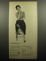 1957 Bell Telephone System Ad - Lonesome? - £14.52 GBP